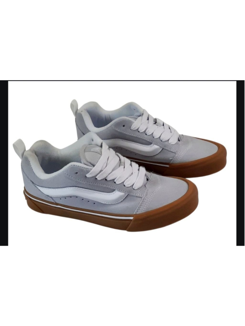 Vans Knu Skool Shoe
Lifestyle, Retro Chunky, Suede/Canvas
Blanc de blanc white
